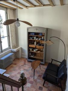 Posezení v ubytování La Sourcière Beaugency