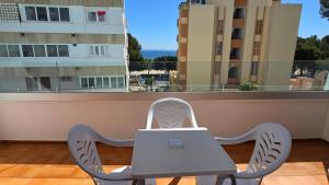 Balkón nebo terasa v ubytování Marina Palmanova Apartamentos