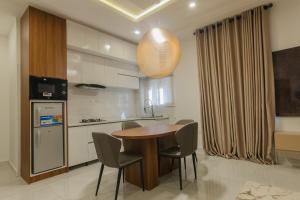 Kuchyň nebo kuchyňský kout v ubytování George Residence Kaura Abuja + 19 fotografií