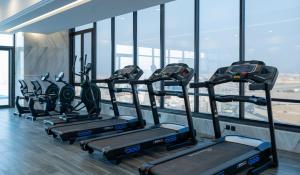 Fitness centrum a/nebo fitness zařízení v ubytování Sunday Jeddah Hotel
