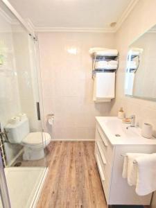 Koupelna v ubytování Espacioso y luminoso apartamento + 21 fotografií