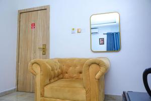 Istumisnurk majutusasutuses Marquee Land Hotel