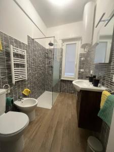 Koupelna v ubytování B&B Genova Centrale