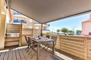 Balkón nebo terasa v ubytování Côté Plage - Vue mer - Terrasse