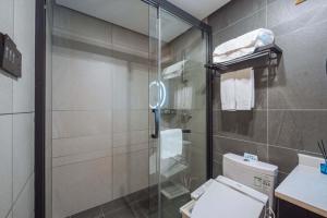 Koupelna v ubytování Yichun Jiuyu Xinzhi Light Luxury B&B