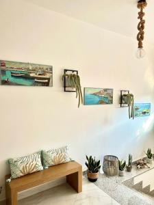 Posezení v ubytování B&B I Colori Dell'Isola