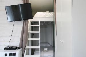 Posteľ alebo postele v izbe v ubytovaní Nice studio near Paris