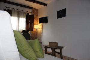 TV a/nebo společenská místnost v ubytování Apartamentos de Astroturismo la Cañada