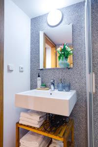 Koupelna v ubytování Apartments No.59 Loket