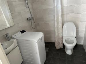 Koupelna v ubytování Kista Stockholm apartment