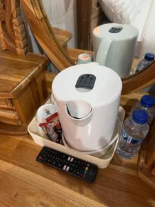 D nux House的咖啡和沏茶工具