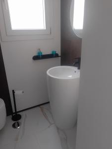 Koupelna v ubytování renge
