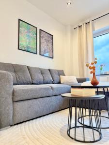 Posezení v ubytování Hochwertig saniertes Apartment "Jana", direkt am Ruhrtalradweg, Arnsberg - Neheim