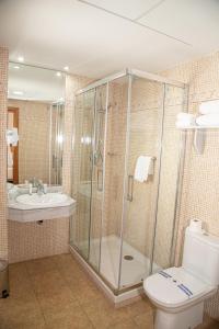 Koupelna v ubytování Hotel Córdoba Centro