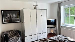 TV/Unterhaltungsangebot in der Unterkunft Exklusive Ferienwohnungen und Business Apartments Marburg