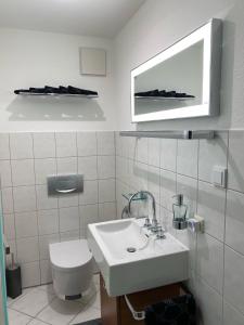 Ein Badezimmer in der Unterkunft Exklusive Ferienwohnungen und Business Apartments Marburg