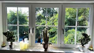 Ein Garten an der Unterkunft Exklusive Ferienwohnungen und Business Apartments Marburg