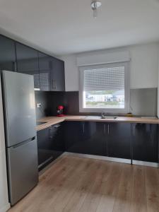 Dapur atau dapur kecil di Apartements Dunkerque - GRAVELINES - GRAND FORT PHILIPPE