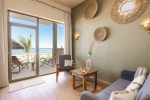 Posezení v ubytování Clove Island Essence & Spa
