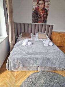 Posteľ alebo postele v izbe v ubytovaní House'27
