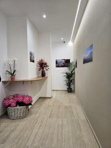 TV a/nebo společenská místnost v ubytování O' Vesuvio B & B