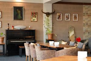 Istumisnurk majutusasutuses Alpine Lounge Boutique Hotel