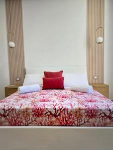 Postel nebo postele na pokoji v ubytování O' Vesuvio B & B