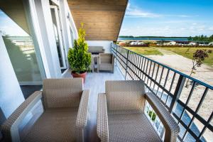 Balkón alebo terasa v ubytovaní Aparthotel EuforiaPort