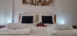 Ένα ή περισσότερα κρεβάτια σε δωμάτιο στο Joana's room 1