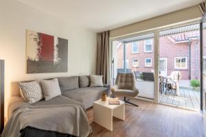 Posezení v ubytování Wittehuus Wohnung 4