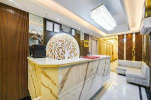 Χώρος καθιστικού στο FabHotel Grand Palazzo Near Paschim Vihar