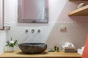 Koupelna v ubytování Podere La Contessa B&B