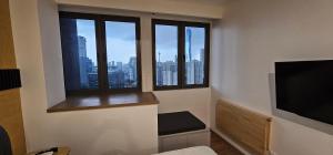 TV a/nebo společenská místnost v ubytování Highrise Haven - Riveria City KL Sentral