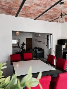 Posezení v ubytování Casa Jardín