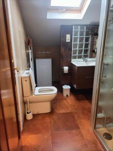 A bathroom at Hostal Casa Martinez