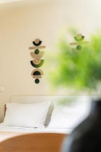 Ένα ή περισσότερα κρεβάτια σε δωμάτιο στο Elysee apartment 7