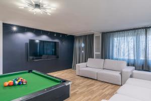 Posezení v ubytování Top of the city