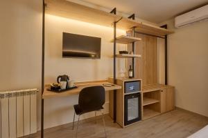 Η κουζίνα ή μικρή κουζίνα στο Relais Tiburtina +46 φωτογραφίες