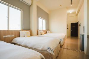Llit o llits en una habitació de Blue Lagoon