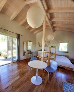 Postel nebo postele na pokoji v ubytování Agriturismo Timignano