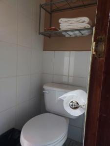 Koupelna v ubytování Hotel La Escalinata