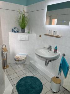Ένα μπάνιο στο Appartment zum Wohlfühlen