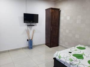 TV a/nebo společenská místnost v ubytování JULIA et SWEET HOME