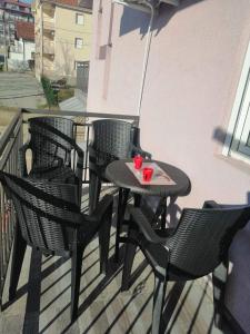 Balkón nebo terasa v ubytování Apartman Tamara