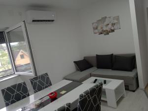 Istumisnurk majutusasutuses Apartman Tamara