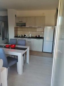 Kuchyň nebo kuchyňský kout v ubytování Apartman Tamara