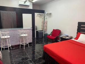 Postel nebo postele na pokoji v ubytování Divine Rest