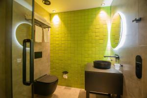 Koupelna v ubytování Hotel CH51 + 27 fotografií