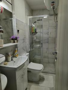 Koupelna v ubytování Plav`s dream