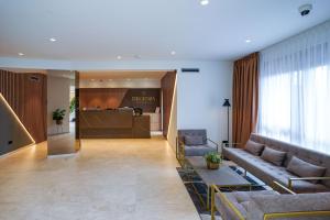 Posezení v ubytování Hotel Degenija